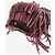 Autre Marque Borsa bucket Emmanuelle con frange bordeaux - vista 7