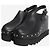 Stella Mc Cartney Zoccoli platform in pelle nera - size EU 37.5 - vista 2