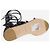 Balenciaga Sandali alti in pelle nera - size EU 37 - vista 4