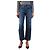 Autre Marque Vaqueros barrel de tiro alto Hattie Blue - size UK 4
