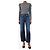 Autre Marque Vaqueros barrel de tiro alto Hattie Blue - size UK 4 - vista 2
