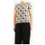 Louis Vuitton Cremefarbene Bluse mit Monogramm-Print - size UK 10 - Ansicht 3