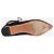 Aquazzura Scarpe basse con lacci in camoscio nero - size EU 38 - vista 4