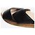 Chloé Sandali stringati in pelle morbida nera - size EU 37 - vista 5