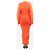 Stella Mc Cartney Oranges Rippstrick-Maxikleid mit Puffärmeln - size S - Ansicht 2