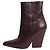 Paris Texas Stivaletti in pelle marrone a punta - size EU 40