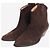 Isabel Marant Botines de ante marrón - talla EU 39 - vista 2
