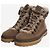 See by Chloé Stivaletti Eilieen in camoscio e pelle foderati in shearling, marroni - taglia EU 39 (UK 6) - vista 2