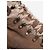 See by Chloé Stivaletti Eilieen in camoscio e pelle foderati in shearling, marroni - taglia EU 39 (UK 6) - vista 5