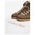 See by Chloé Stivaletti Eilieen in camoscio e pelle foderati in shearling, marroni - taglia EU 39 (UK 6) - vista 8
