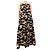 Essentiel Antwerp Abito maxi Becha blush e navy - size UK 8