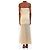 Autre Marque Bandless Strick-Midikleid in Creme - Größe XS - Ansicht 2