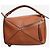 Loewe Borsa Puzzle medium marrone - vista 5
