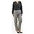 Agnona Hose mit elastischem Bund in Grau meliert - size UK 10 - Ansicht 2