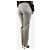 Agnona Hose mit elastischem Bund in Grau meliert - size UK 10 - Ansicht 3
