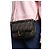 Fendi Mini borsa baguette in jacquard FF marrone - vista 2