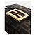 Fendi Mini borsa baguette in jacquard FF marrone - vista 5