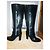 Botas altas de cuero negro Sergio Rossi - vista 10