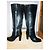 Botas altas de cuero negro Sergio Rossi - vista 13