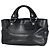 Céline Bolsa Celine Boogie Bag em couro preto