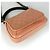 Borsa a spalla Chanel in pelle matelassé rosa salmone - vista 2