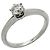 Autre Marque Tiffany & Co. Platin-Solitär-Bandring