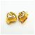 Orecchini a clip Chanel placcati in oro - vista 5