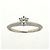 Autre Marque Tiffany & Co. Solitär-Bandring aus Platin mit Diamant - vista 2