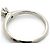 Autre Marque Tiffany & Co. Solitär-Bandring aus Platin mit Diamant - vista 5