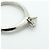 Autre Marque Tiffany & Co. Solitär-Bandring aus Platin mit Diamant - vista 9