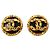 Orecchini a clip Chanel Coco Mark Circle Lava Motif