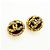 Orecchini a clip Chanel Coco Mark Circle Lava Motif - vista 2