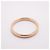 Autre Marque Anello fede Tiffany & Co. in oro rosa 18K - vista 3