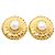 Orecchini a clip placcati oro Chanel