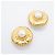 Orecchini a clip placcati oro Chanel - vista 2
