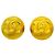 Orecchini a clip Chanel placcati in oro
