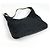 Borsa a spalla Fendi in tessuto nero - vista 2
