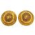 Orecchini a clip Chanel placcati in oro