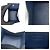 Prada Saffiano Triangle Coin Case in Navy - view 6