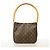 Borsa a tracolla Louis Vuitton Monogram Looping MM - vista 12