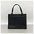 Borsa Tote Chanel in pelle di vitello grana nera - vista 9