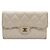 Portafoglio tri-fold Chanel Matelassé Classic Flap