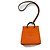 Hermès Sac Orange Handbag Charm - vista 2