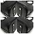 Borsa a mano Louis Vuitton Alma BB Epi Black - vista 3