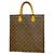 Louis Vuitton Monogram Sac Plat Tote Bag