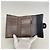Cartera tri-fold Chanel de piel de cordero negra - vista 3