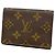 Louis Vuitton Brown Kartenetui