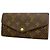 Louis Vuitton Monogram Portefeuille Sarah Long Wallet