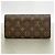 Louis Vuitton Monogram Portefeuille Sarah Long Wallet - vista 6