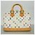 Louis Vuitton Alma Monogram Multicolor Handbag M92647 Blanc - vista 8